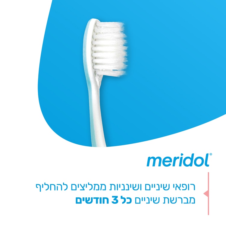 מברשת שיניים מרידול לחניכיים רגישות